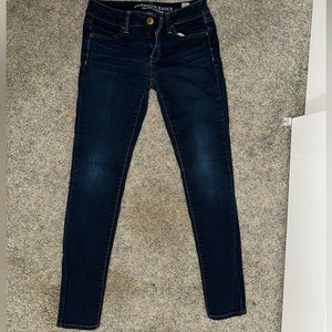 AE Jean: Dark wash jegging